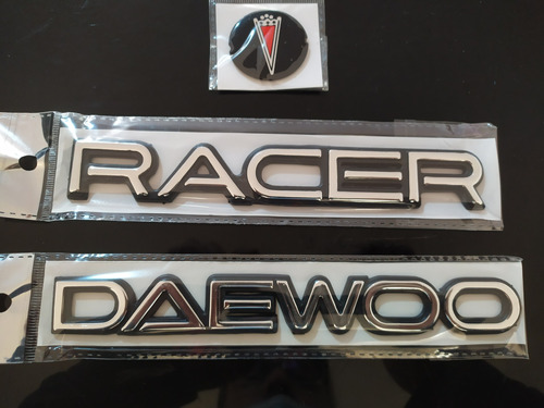 3 Emblemas Daewoo Palabras Daewoo Racer Y Escudo Frontal Foto 5