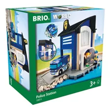 Brio World - 33813 Estacion De Policia | Juego De 6 Piezas P