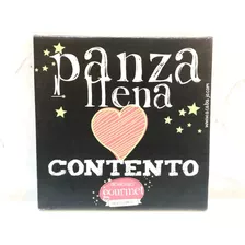 Cuadros Decorativos Con Frases Diseño Acabajo Color Panza Llena Corazon Contento