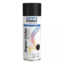 Tinta Spray Preto Fosco 350ml Uso Geral Tek Bond 