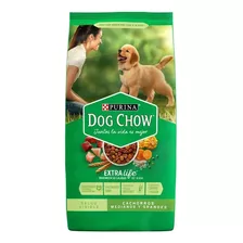Alimento Dog Chow Vida Sana Cachorro De Raza Mediana Y Grande Sabor Mix En Bolsa De 21 kg