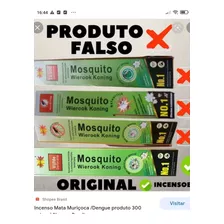 Kit 5 Caixas Insenso Mata Mosquito Repelente Com 30 Palitos