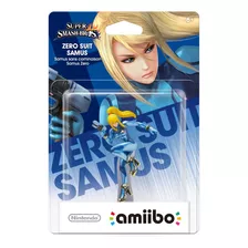 Nintendo Amiibo Samus Zero Suit Super Smash Bros. Series