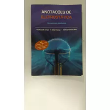 Livro Anotaçoes De Eletrotática L6545