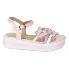 Sandalia D'orsay Casual Niña Piazza Kids Rosado 108 K