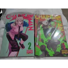 Chainsaw Man Vols. 1 E 2, De Fujimoto, Tatsuki. Editora Panini Brasil Ltda, Capa Mole Em Português, 2022