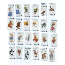 Lote 47 Figurinhas Looney Tunes Freegells 1999 Originais