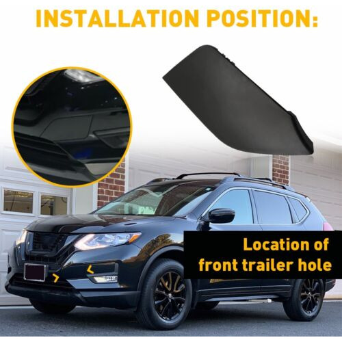 For 2017-2020 Nissan Rogue Front Bumper Tow Hook Cover B Aab Foto 7