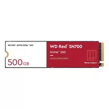 Ssd Western Digital Red Nas Sn700 500gb Nvme M.2 2280 - Wds500g1r0c