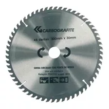 Disco De Serra Circular Para Madeira 300mm X 30mm 48 Dentes