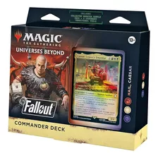 Commander Deck Fallout Hail, Caesar Em Inglês