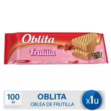 Galletitas Oblea Frutilla Oblita Fresa - Mejor Precio