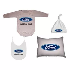 Ajuar Para Bebés Ford 4 Piezas