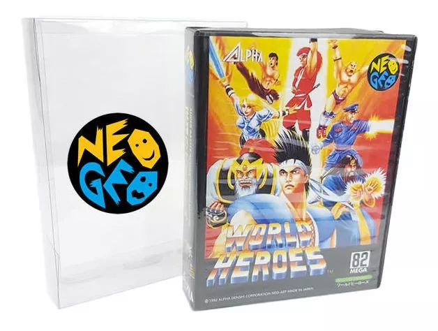 Games-17 (0,30mm) Caixa Protetora P/ Case Neo Geo Aes 5unid