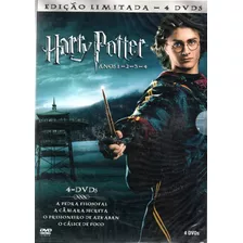 Box Harry Potter Anos 1-2-3-4 - Novo Lacrado***