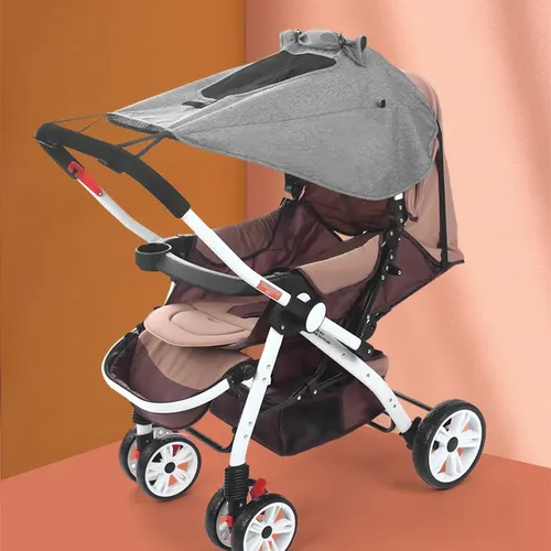 Carrinho Sun Shade Baby Awning Universal Sunscreen Canopy