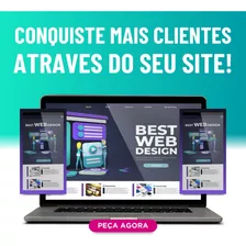 Criação De Sites Completo + Brinde Cartão Interativo Digital