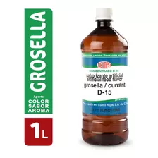 Concentrado De Grosella 1 Lt Deiman, Color, Sabor Y Aroma