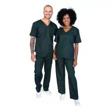 Pijama Cirúrgico Feminino Hospitalar - Oxford Promoção