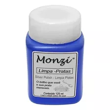 Limpa Prata Monzi Grande 125ml Original