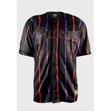 Camisa Baseball Prison Listrada