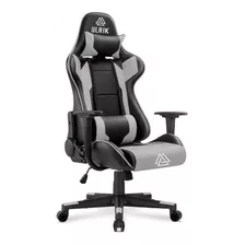 Silla Gamer De Oficina Profesional Ulrik Gris