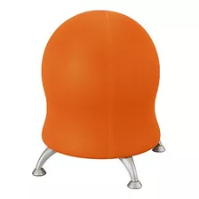 Safco Products Polyester Mesh Zenergy Ball Chair, Orange