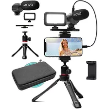Kit De Vlogging Ivlogger iPhone, Video Compatible Light...