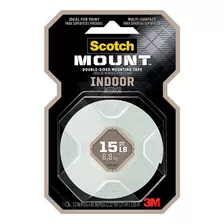 Cinta De Montaje 3m Scotch Para Interiores 2.03m X 1.27cm