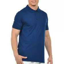 Camiseta Masculina Polo Algodão/poliéster Lisa Uniforme