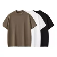  Kit 3 Camisetas Oversized