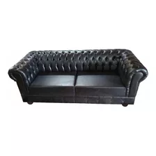 Sofá Capitonê Chesterfield Decorativo Várias Cores 2,0m