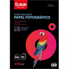 400 Folhas Papel Foto A6 10x15cm 230g Glossy Brilho Atacado