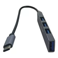 Adaptador Hub 3 En 1 Tipo C