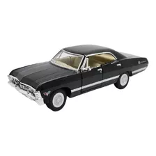 Miniatura Chevrolet Impala 1967 Kinsmart 1/43 Preto