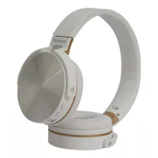 Fone De Ouvido Wireless Bluetooth Headset Microfone Branco