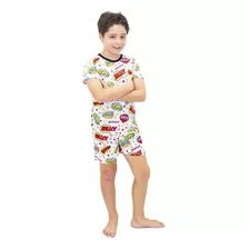 Pijama Infantil Curto Bang-bang