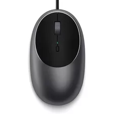 Satechi Aluminium C1 Usbc Mouse Com Fio Mouse Óptico De Comp