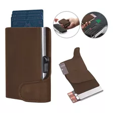 Cartera Minimalista Para Hombre Con Protección Rfid