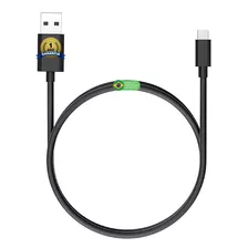 Cabo Carregador Usb Plus Turbo Para Motorola Moto One Macro