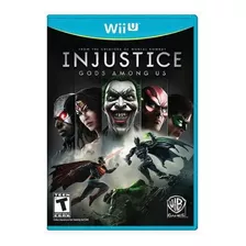 Jogo Injustice Gods Among Us Nintendo Wiiu Midia Fisica