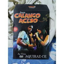 Dvd Promocional Forró Calango Aceso Ao Vivo Aquiraz- Ce