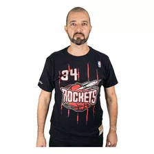 Camiseta Mitchell & Ness Houston Rockets Pm878a