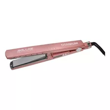 Chapinha De Cabelo Salles Profissional Pro Nano Titanium Rosa 110v/220v