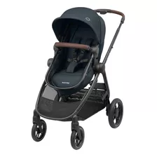 Carrinho De Bebê De Passeio Maxi-cosi Anna3 Essential Graphite Com Chassi De Cor Preto