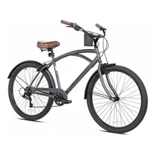 Kent 26 In. Bayside Men's Cruiser Bike, Gray