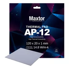 Pad Térmico Maxtor Ap-12 120x20x 1mm Conductividad 14.8w/mk