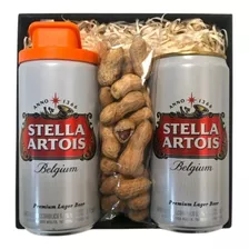 Kit Cerveza Stella Artois Lata 269ml + Maní - Pérez Tienda -