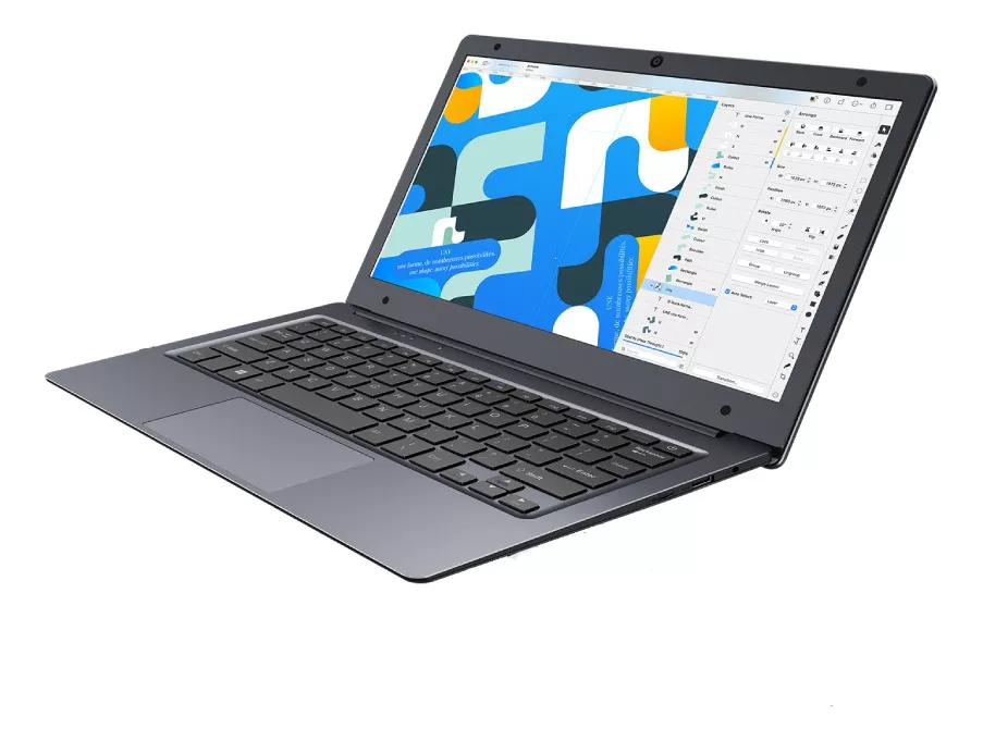 Laptop Chuwi Herobook Air Space Gray 11.6 , Intel Celeron N4020  4gb De Ram 128gb Ssd, Intel Uhd Graphics 600 1366x768px Windows 10 Home