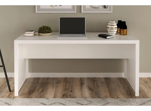 Mesa De Escritório Secretária Me4109 Branco - Tecno Mobili Branco